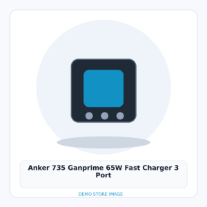 Anker 735 GaNPrime 65W Fast Charger (3-Port)